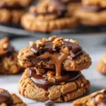 Peanut Butter Chocolate Caramel Cookies Recipe