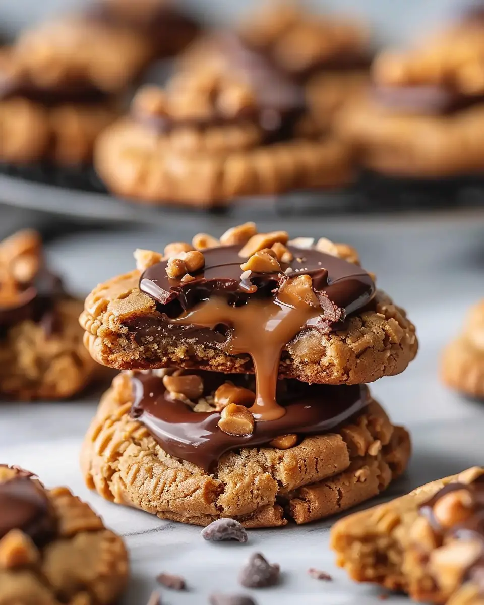 Peanut Butter Chocolate Caramel Cookies Recipe: The Best Indulgence