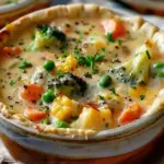 Veggie Pot Pie Soup