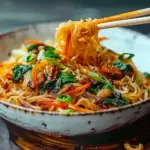 Rice Noodle Stir-Fry