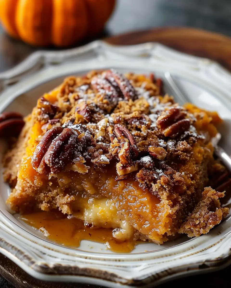 Pumpkin Pecan Cobbler: The Best Comfort Dessert for Fall Nights