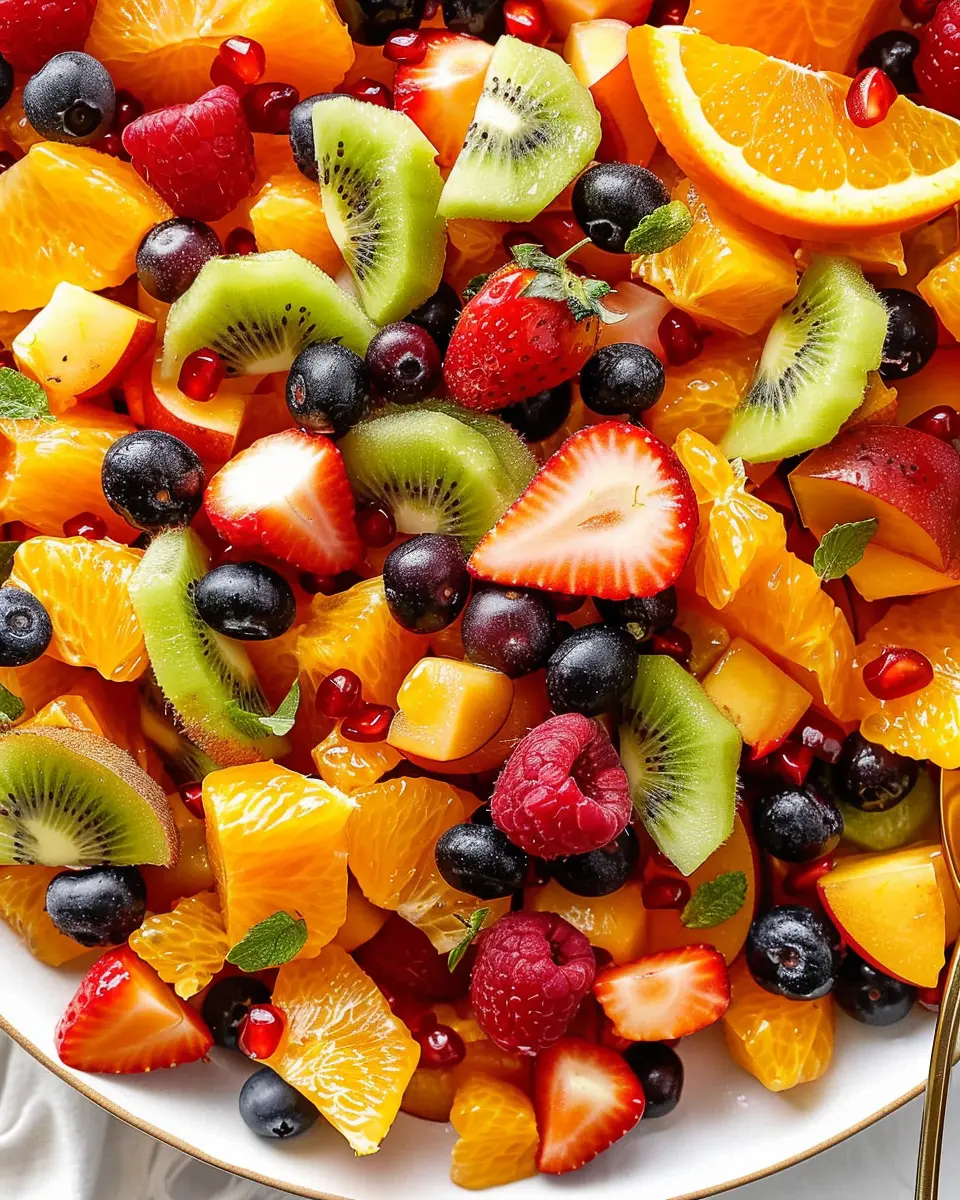 Winter Fruit Salad: Easy and Refreshing Seasonal Delight