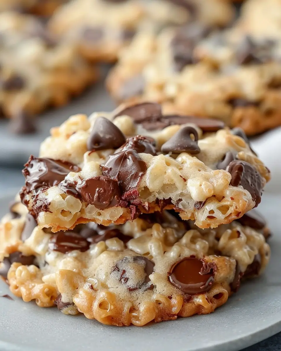 Rice Krispie Chocolate Chip Cookies: Easy Sweet Treats to Love