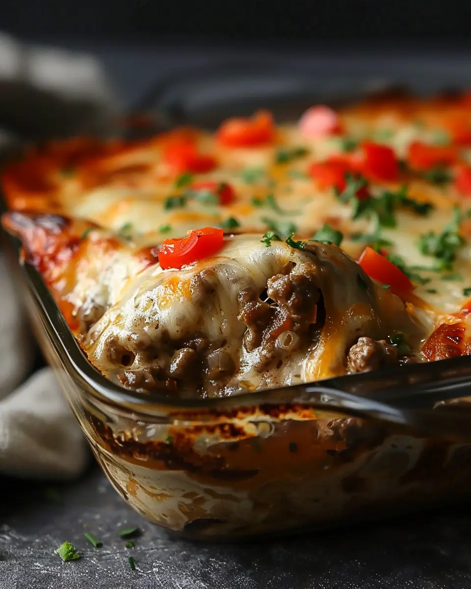 Low Carb Philly Cheesesteak Casserole: Easy Turkey Bacon Twist