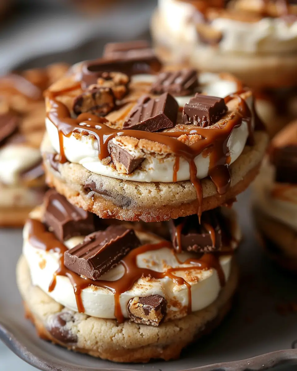Decadent Gooey Reese’s Cheesecake Cookies to Indulge Your Sweet Tooth