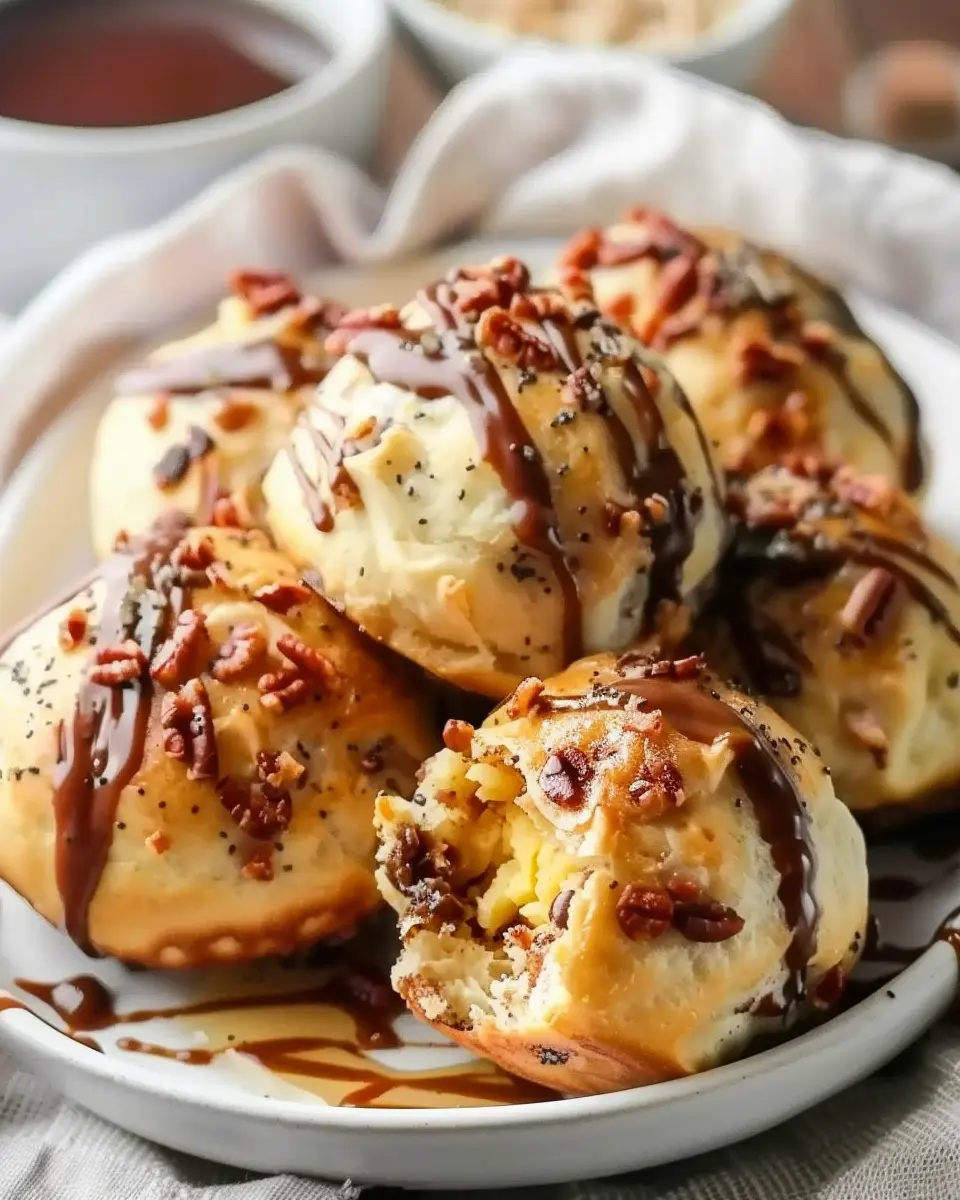 Simple &amp; Delicious Breakfast Bombs Recipe with Turkey Bacon &amp; Chicken Ham