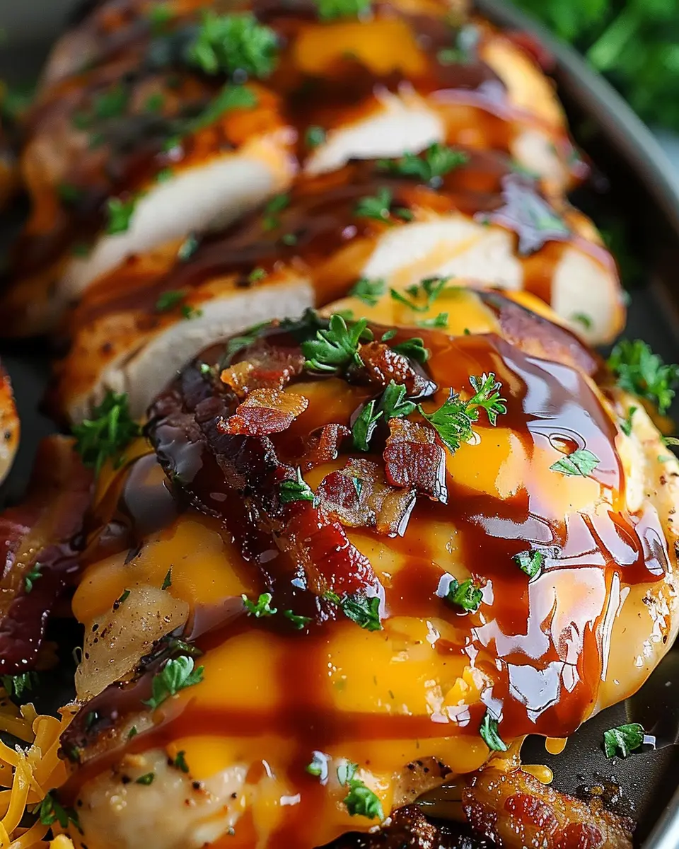 Cowboy BBQ Turkey Bacon Cheddar Chicken: A Juicy Homemade Delight