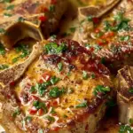 Garlic Marry Me Pork Chops