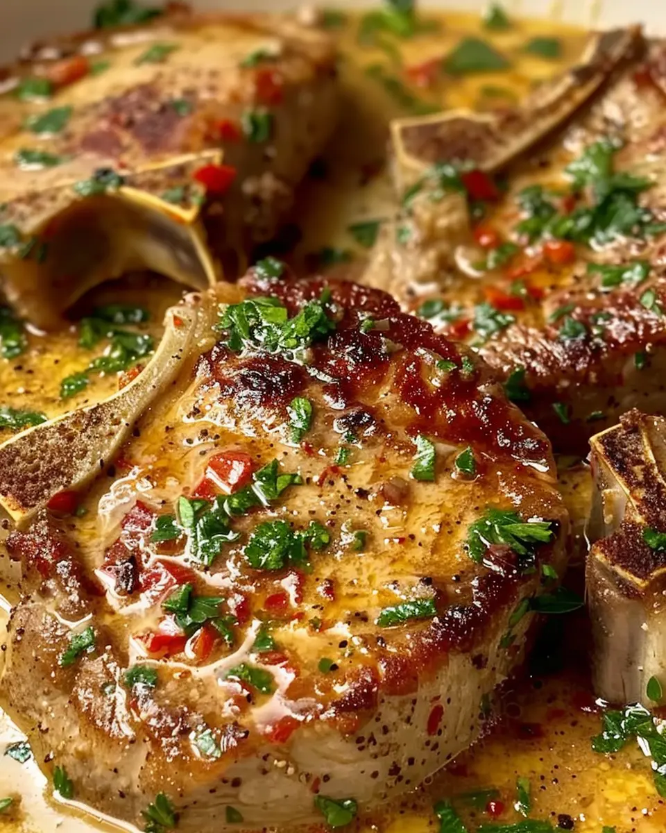 Garlic Marry Me Pork Chops: Juicy Dinner Delight for Home Chefs