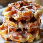Apple Fritter Waffle Donuts