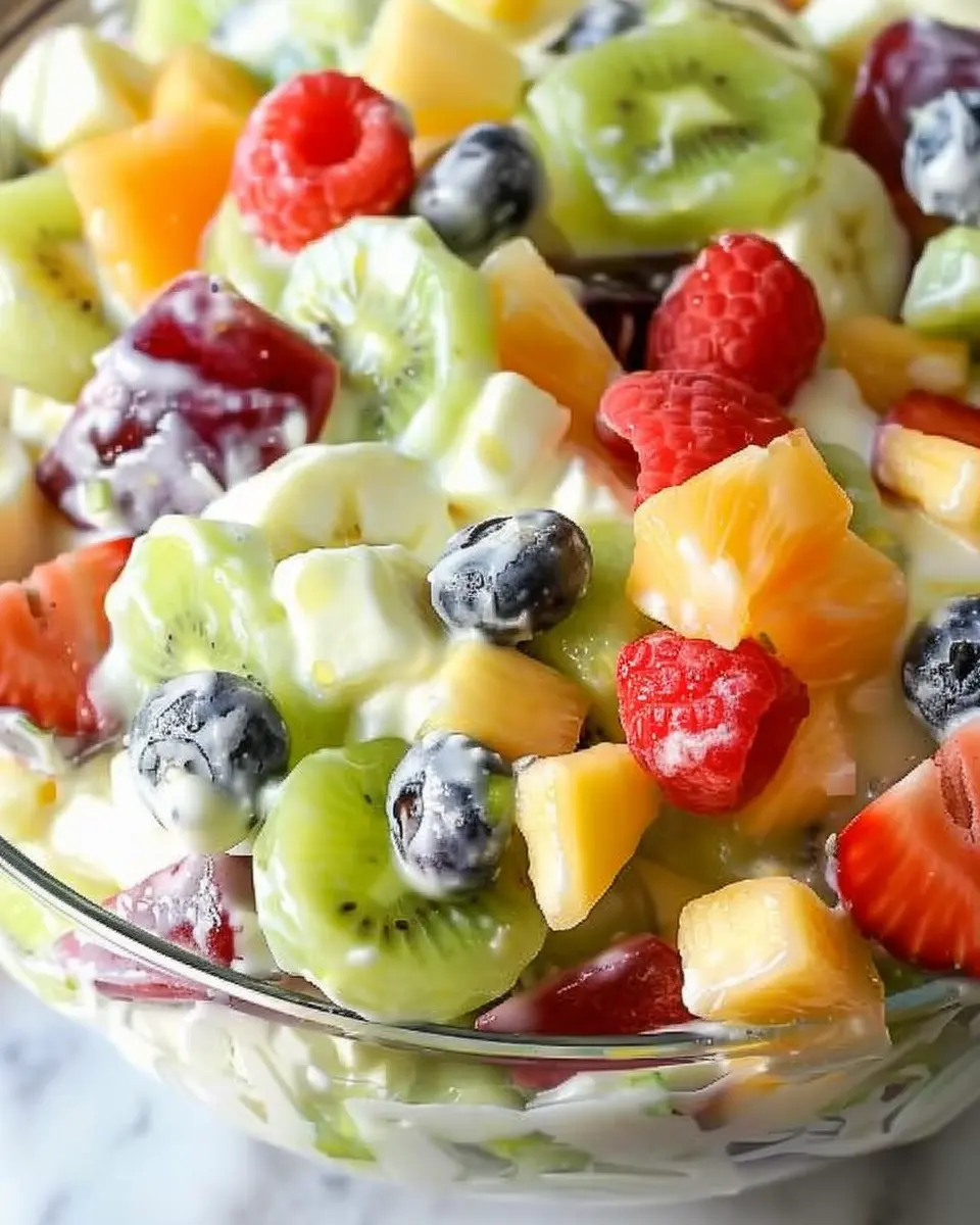 Creamy Delicatessen Fruit Salad: A Fresh and Indulgent Twist