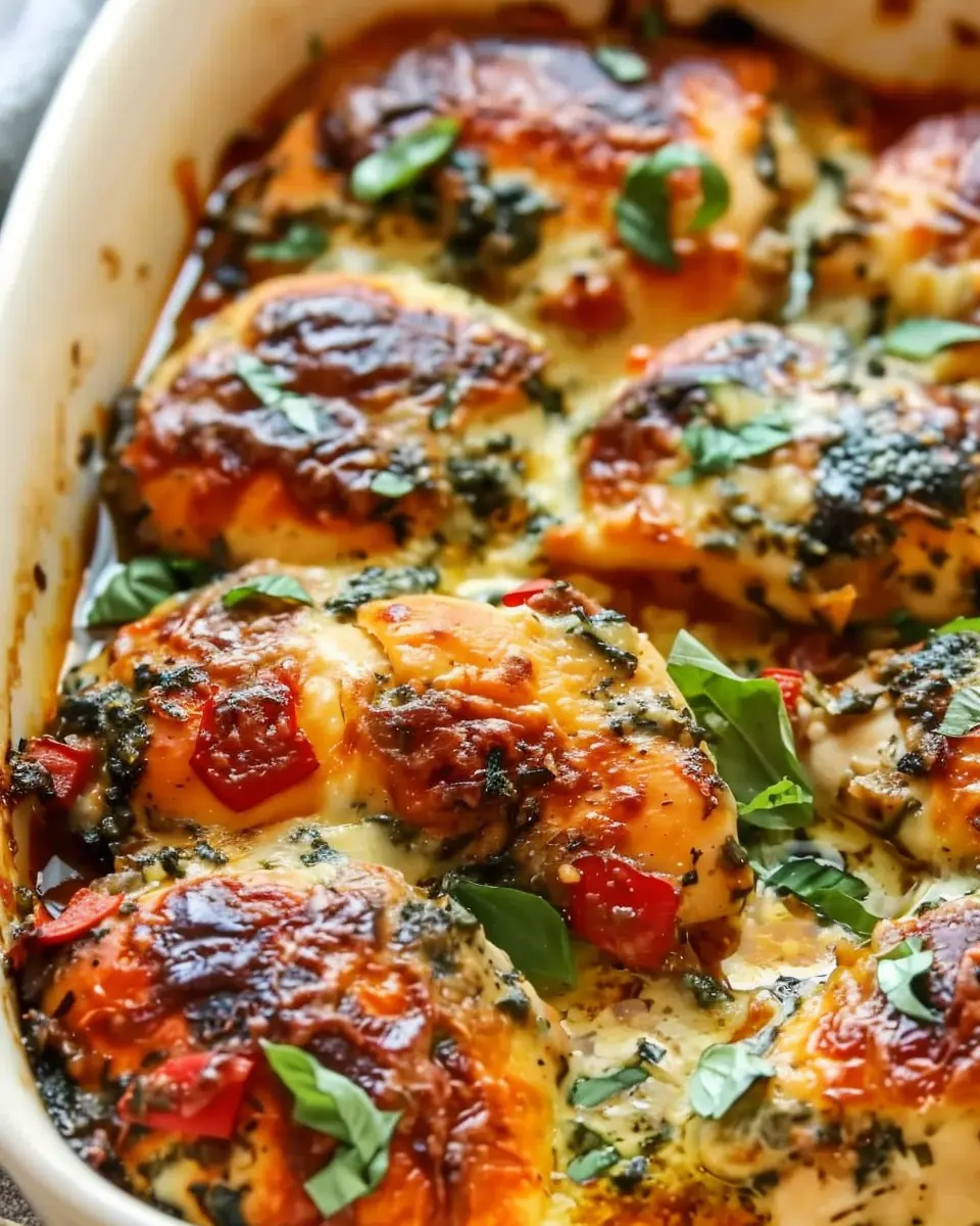 Baked Tuscan Chicken Casserole: A Hearty, Comforting Delight