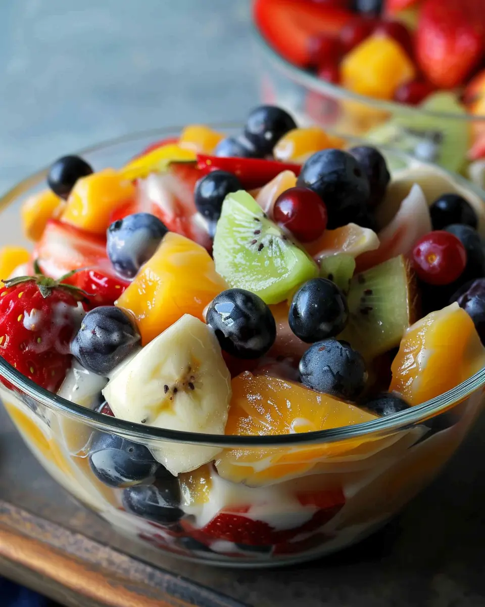 Fruit Salad With Condensed Milk: The Easy, Indulgent Twist