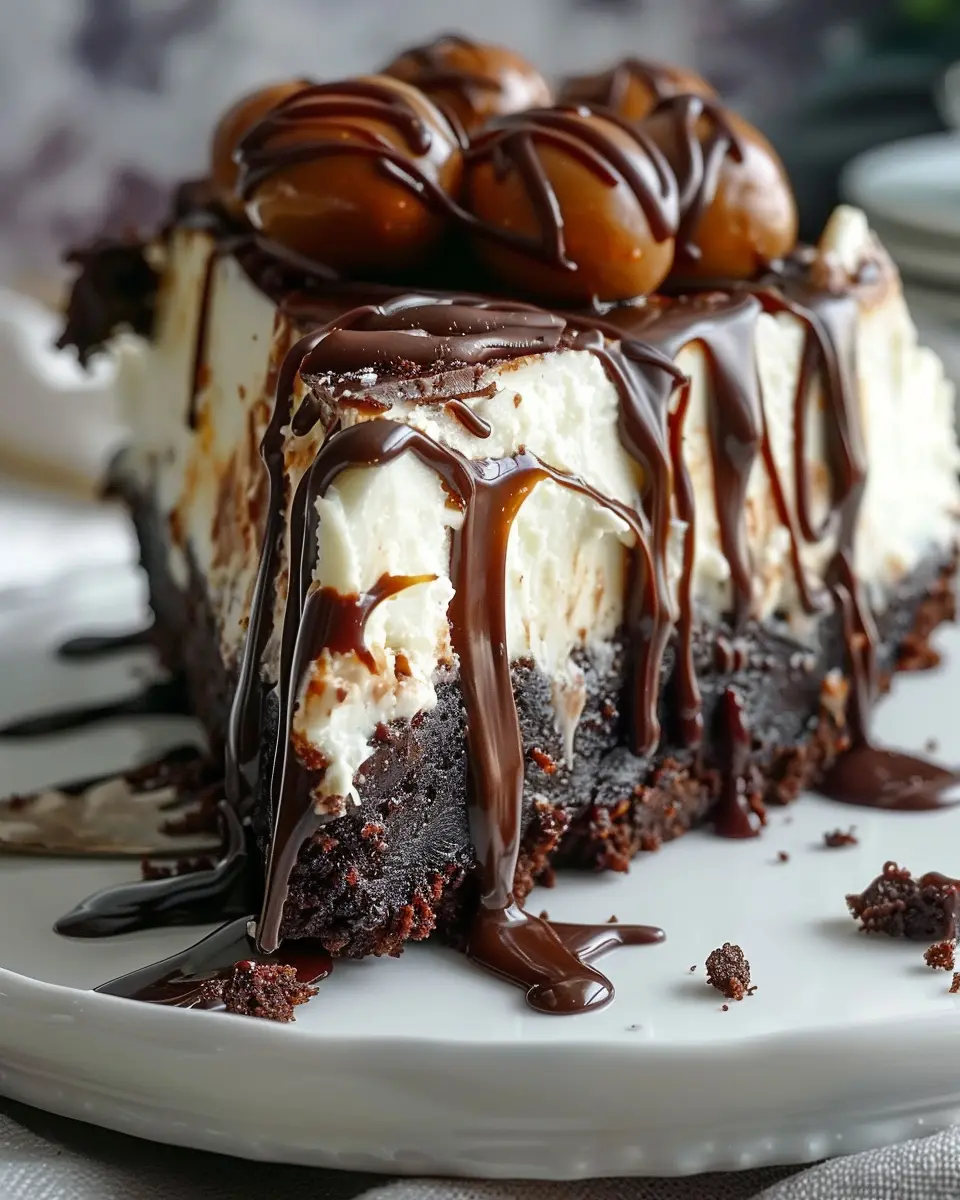 Hot Fudge Sundae Brownie Cheesecake: The Ultimate Indulgent Treat