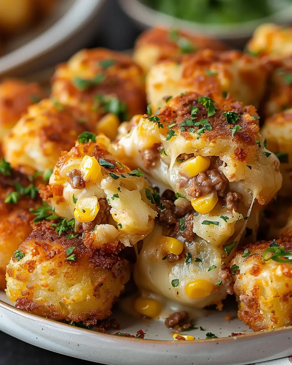 Ground Beef Corn Cheese Tots: Easy, Cheesy Comfort Food Delight