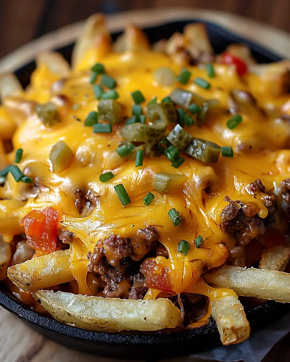 Cheeseburger French Fry Casserole: Indulgent Comfort Food Delight