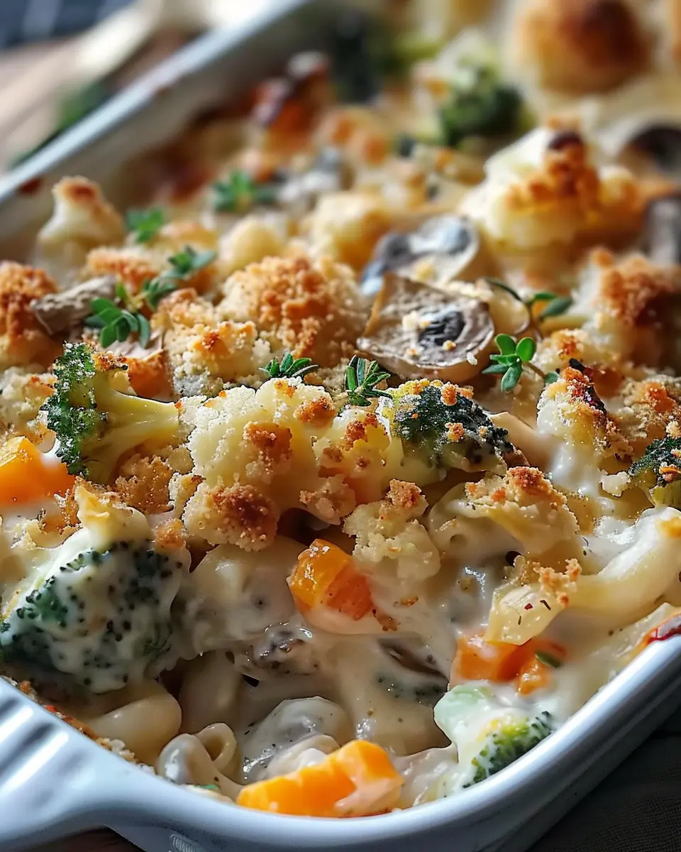 Creamy Winter Vegetable Casserole: Cozy Comfort for Cold Nights