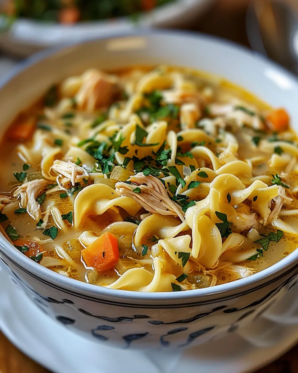 Crack Chicken Noodle Soup Recipe: Easy Comfort Food with Turkey Bacon