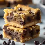 Melt-in-Your-Mouth Chocolate Chip Cookie Bars