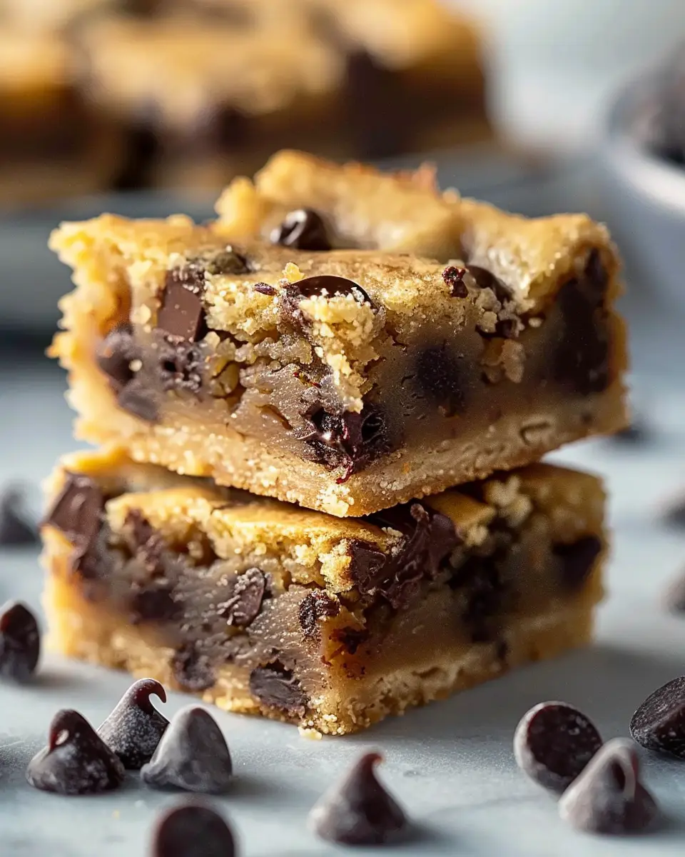 Melt-in-Your-Mouth Chocolate Chip Cookie Bars for Perfect Indulgence