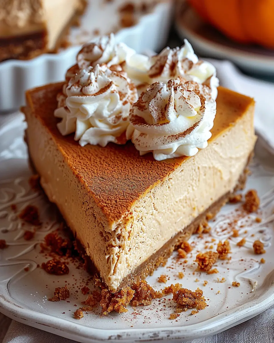 Decadent Spiced Pumpkin Cheesecake: An Indulgent Fall Delight