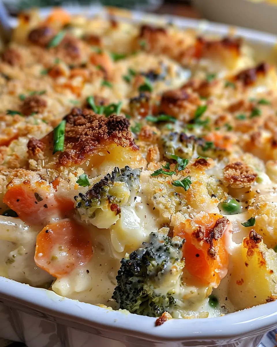 Creamy Winter Vegetable Casserole: The Best Cozy Comfort Dish