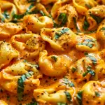 One-Pot Spicy Garlic Butter Chicken Tortellini
