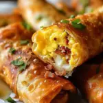 Delicious Breakfast Egg Rolls