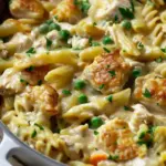 Quick Chicken Pot Pie Pasta
