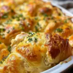 Cheesy Chicken Crescent Bake