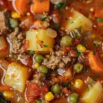 Crockpot Vegetable Beef Soup