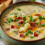 Easy Cheesy Velveeta Potato Soup
