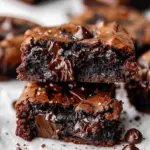 The BEST Fudgy Chewy Brookies