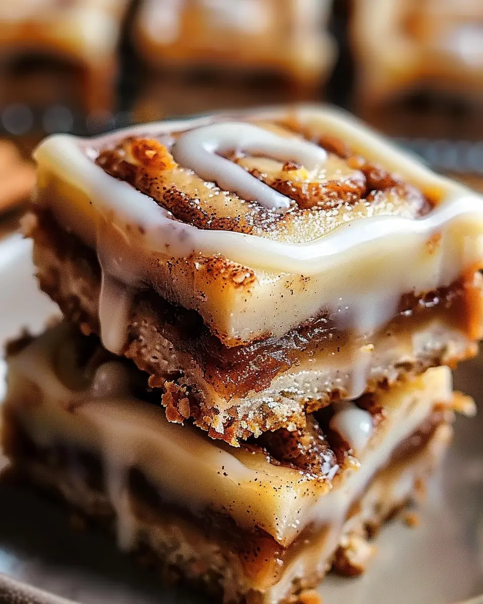 Cinnamon Roll Bliss Bars: Easy Indulgence for Homemade Treats